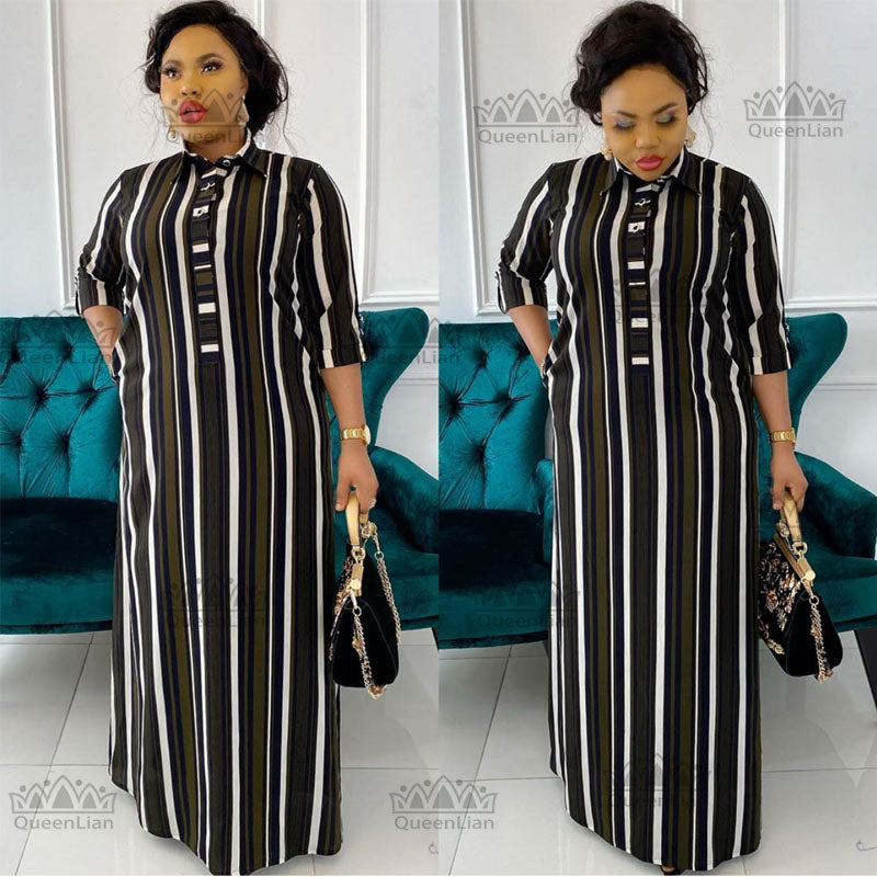 New Shirt African Loose Long Traditional Dress