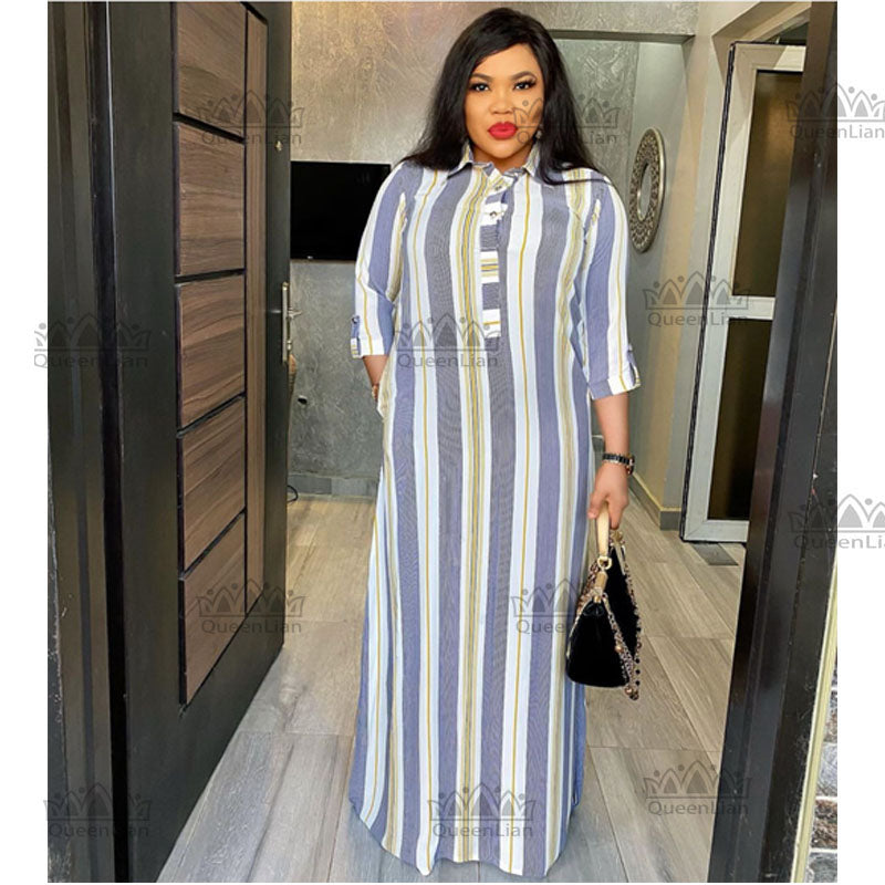 New Shirt African Loose Long Traditional Dress