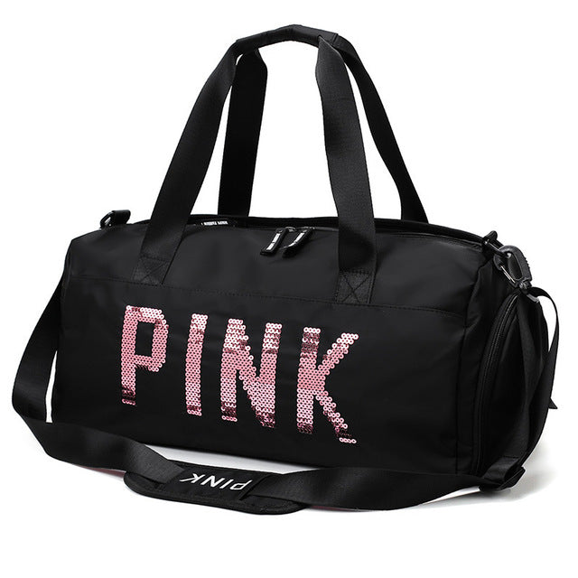 Women PINK Travel Bag