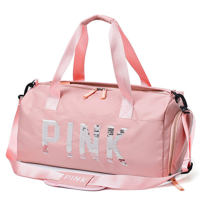 Women PINK Travel Bag