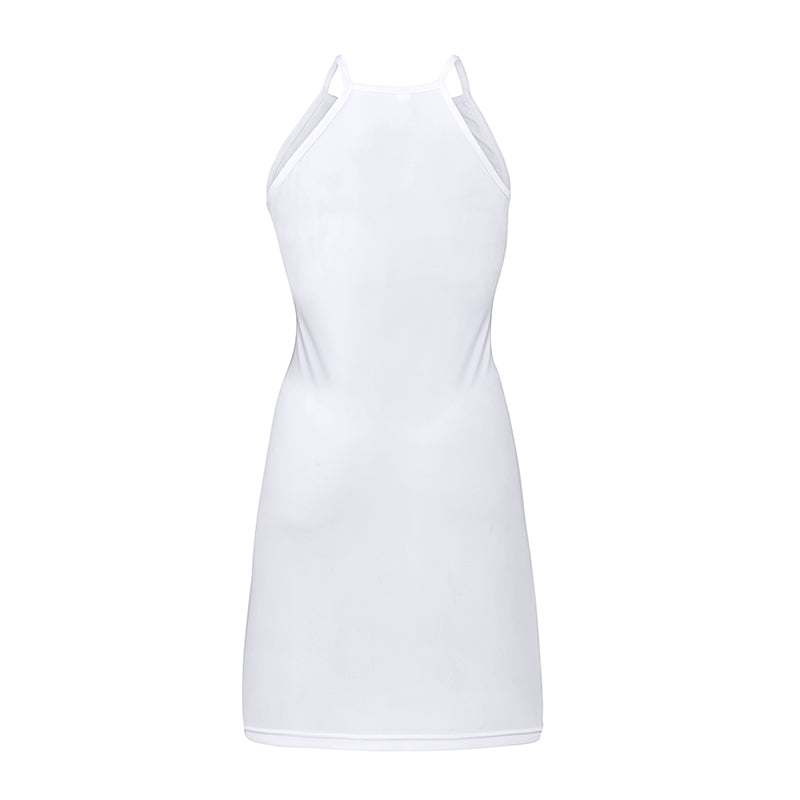 New Hot Bodycon Solid Color Sling Sleeveless Mini Short Party Dress S-XL