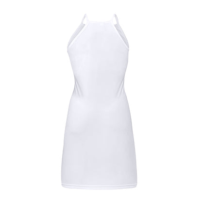 New Hot Bodycon Solid Color Sling Sleeveless Mini Short Party Dress S-XL