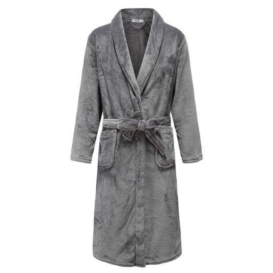 Men Fleece Women Warm + Belt House Robe