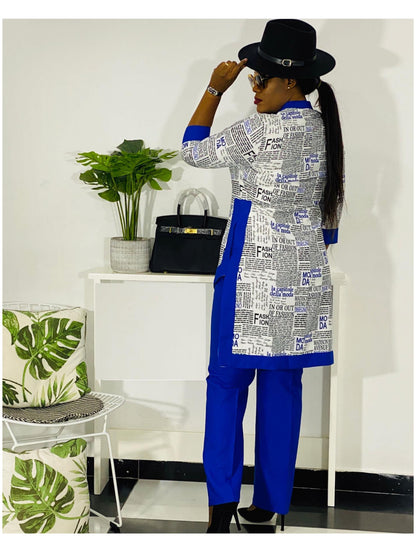 Women 2 Piece Loose Pant Set