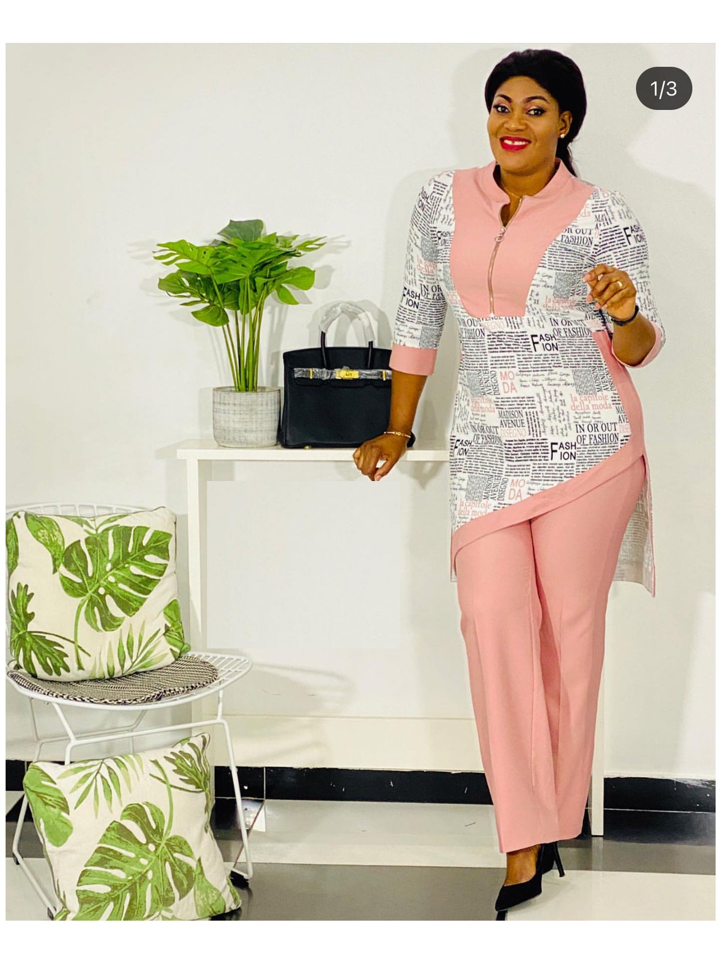 Women 2 Piece Loose Pant Set