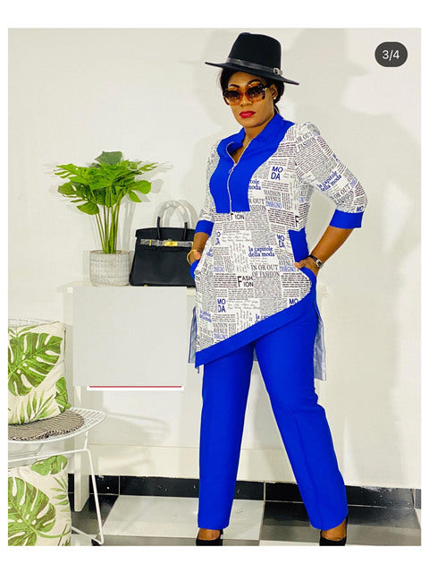 Women 2 Piece Loose Pant Set