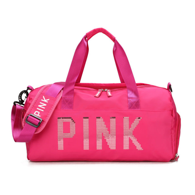 Women PINK Travel Bag