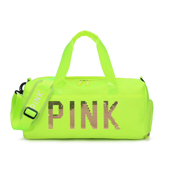 Women PINK Travel Bag