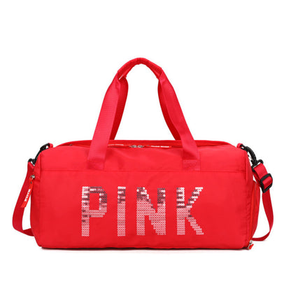 Women PINK Travel Bag