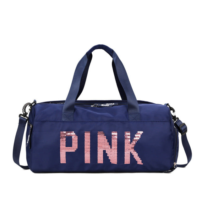 Women PINK Travel Bag
