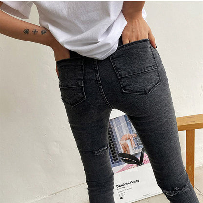 Women Slim Pencil High Waist Pants