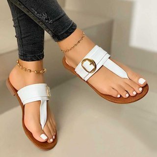 New Women Summer Fashion Casual Metal Decoration Sandals