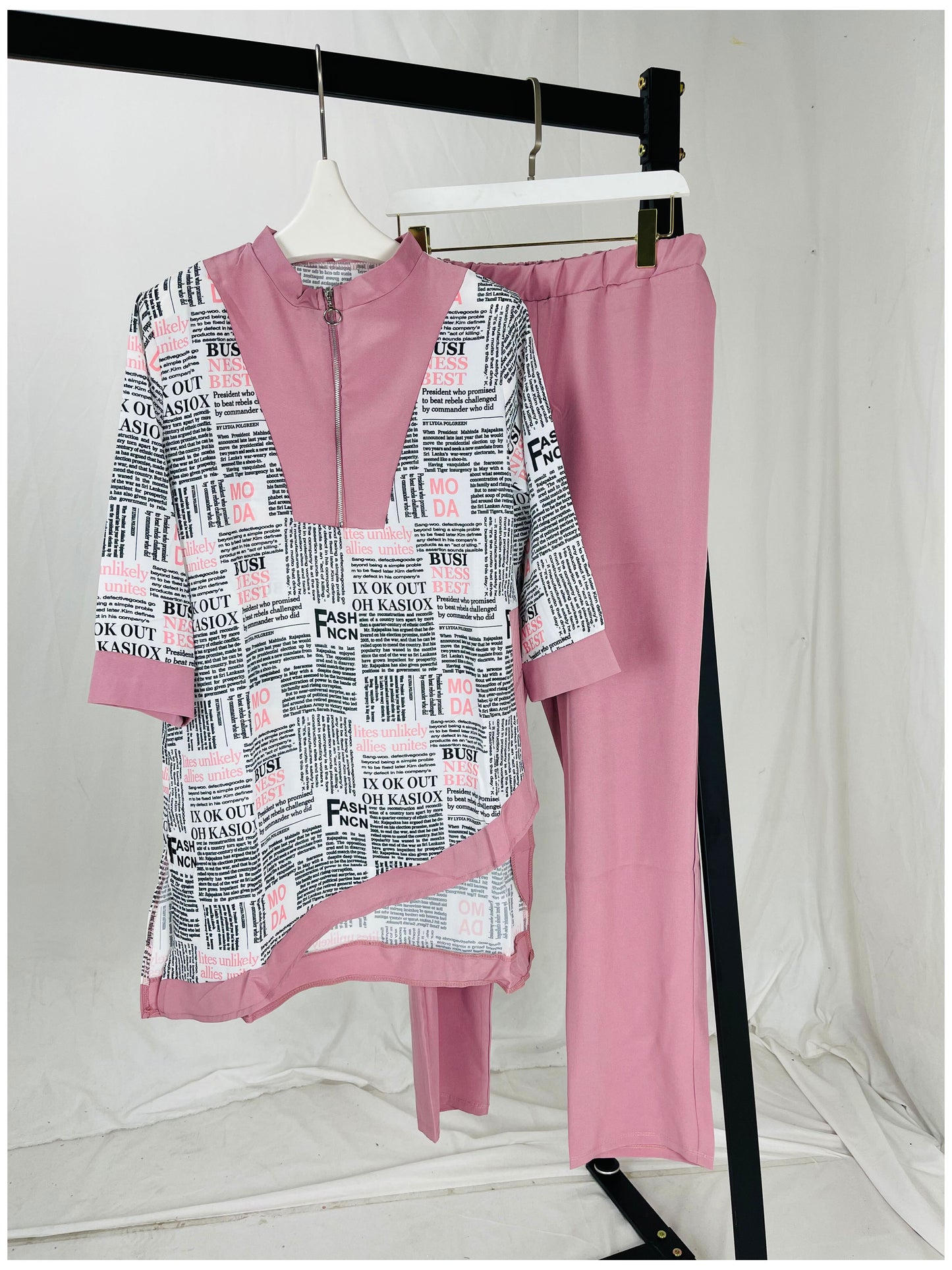 Women 2 Piece Loose Pant Set