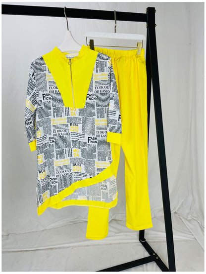 Women 2 Piece Loose Pant Set