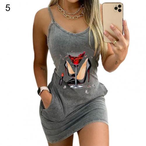 Women Backless Bodycon Mini Dress