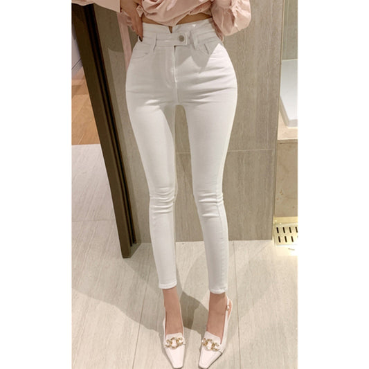 Women Slim Pencil High Waist Pants