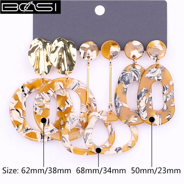 Women Fashion Drop Set Earrings