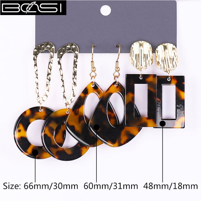 Women Fashion Drop Set Earrings