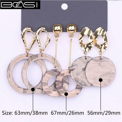 Women Fashion Drop Set Earrings