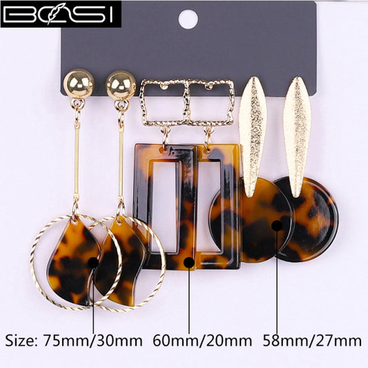 Women Fashion Drop Set Earrings