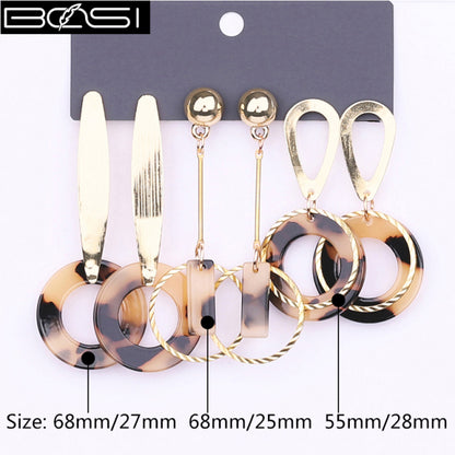Women Fashion Drop Set Earrings
