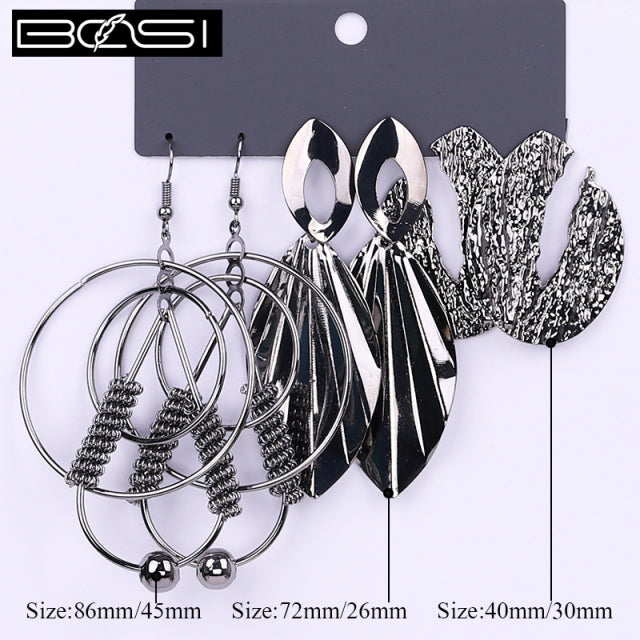 Women Fashion Drop Set Earrings