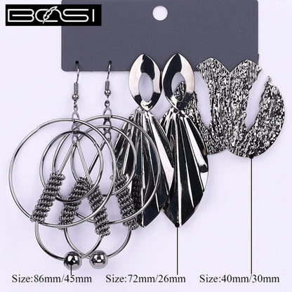 Women Fashion Drop Set Earrings