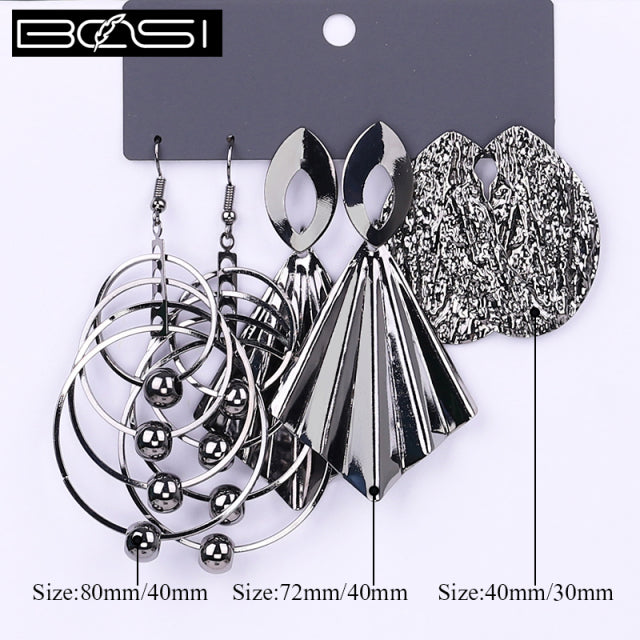 Women Fashion Drop Set Earrings