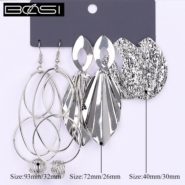 Women Fashion Drop Set Earrings