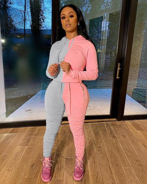 Women Jogger Sport Two Piece Set