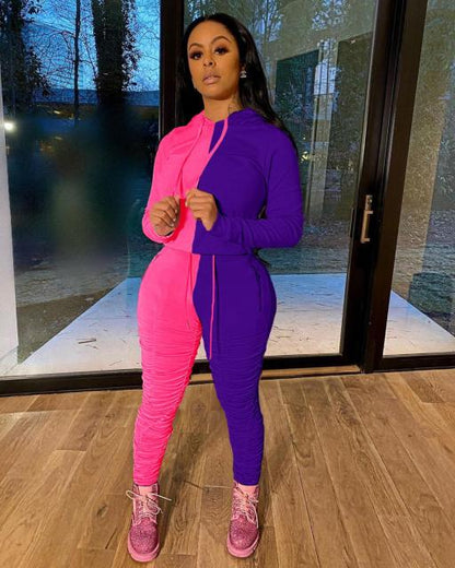 Women Jogger Sport Two Piece Set