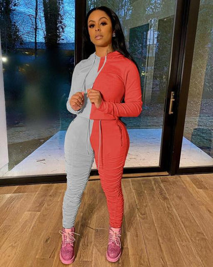 Women Jogger Sport Two Piece Set