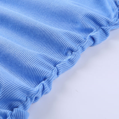 Women Basic Short Sleeve Bodycon Stretch Mini Dress