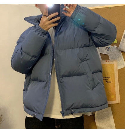 Colorful Bubble Men Winter Jacket