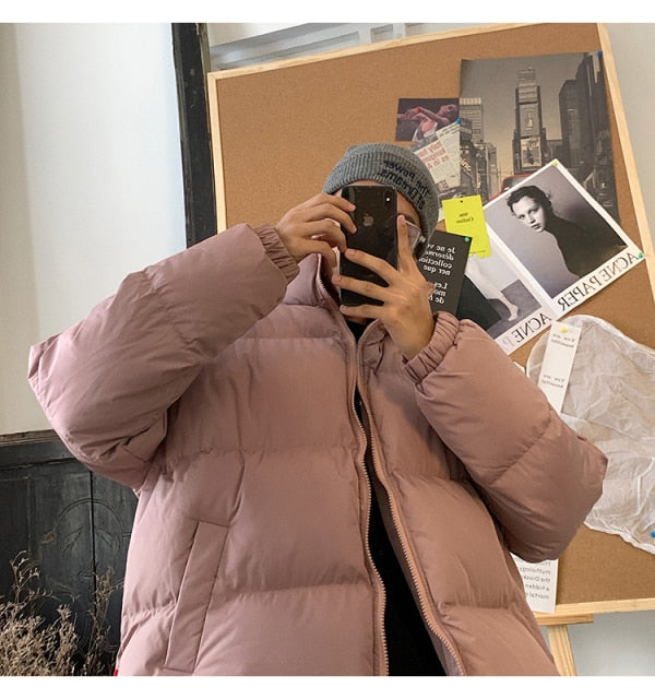 Colorful Bubble Men Winter Jacket