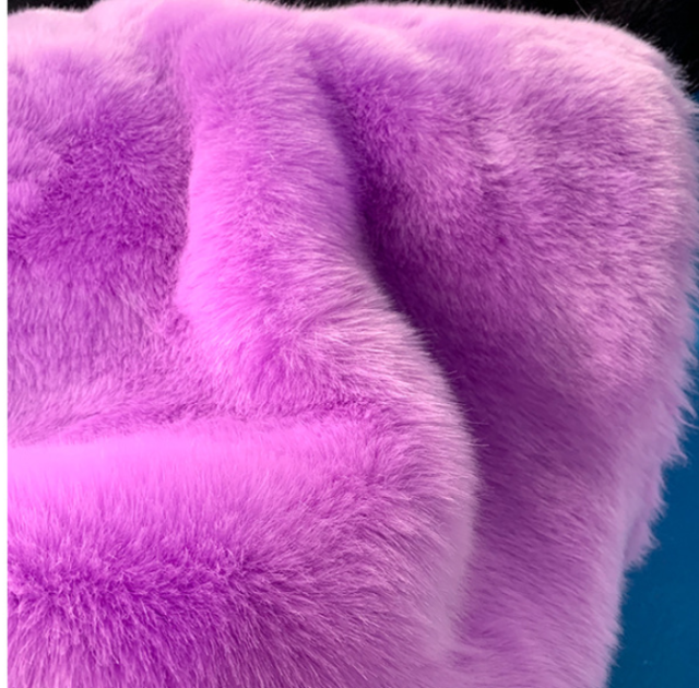 Women High Quality Cropped Faux Fur Fluffy Hooded Coat