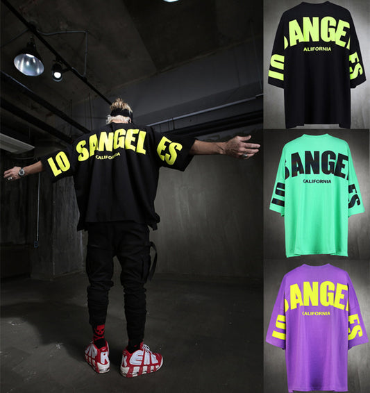 Men Oversized Casual Sports Top