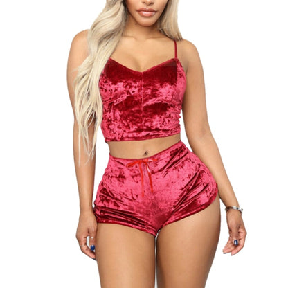 Women Cute 2 Piece Sleepwear Set