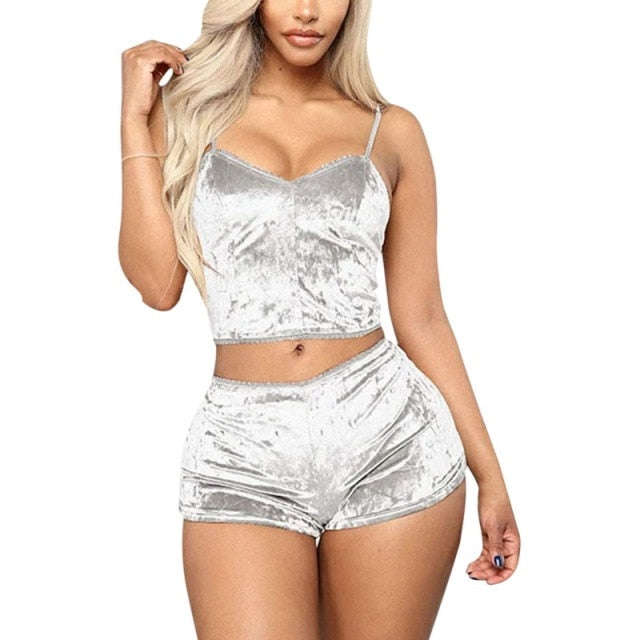 Women Cute 2 Piece Sleepwear Set