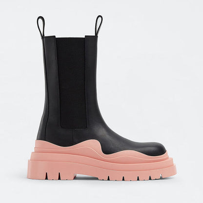 Women Chunky Heel Ankle Boots