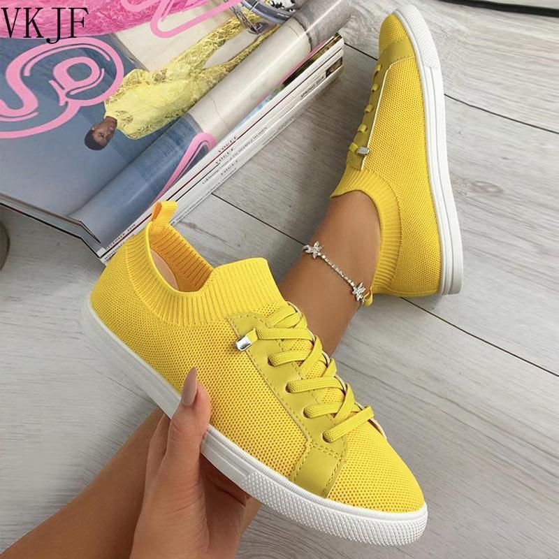 Women Breathable Light Comfort Solid Color Soft Flat Shoes