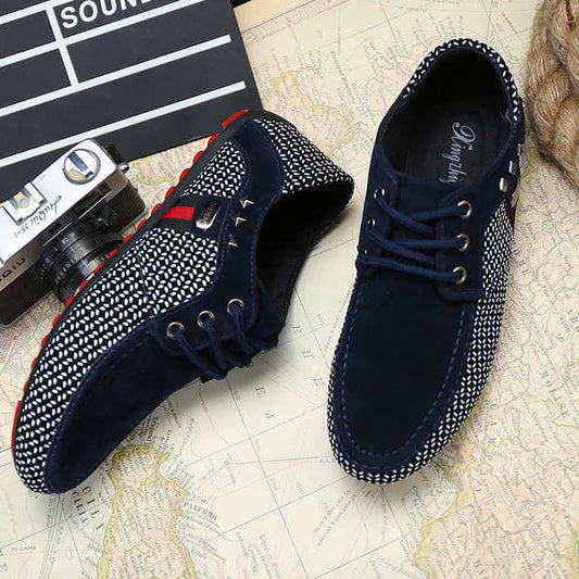 New Fashion Men Flat Light Breathable Shallow Casual Loafers