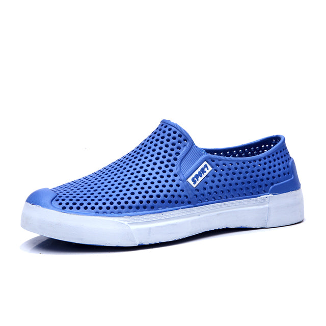 Designer Men Genuine Leather Brand Luxury Slippers