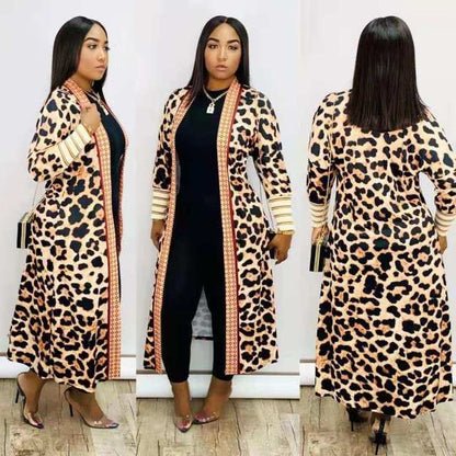 Women Long Sleeve Cardigan Cloak African Clothing