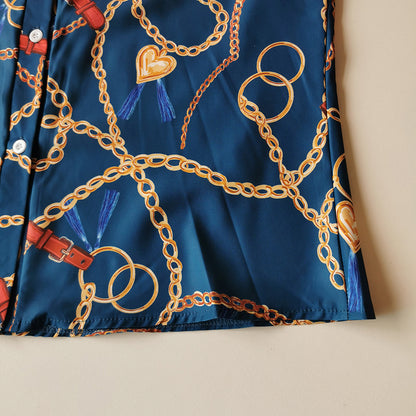 Women Fashion Printed Elegant Dress