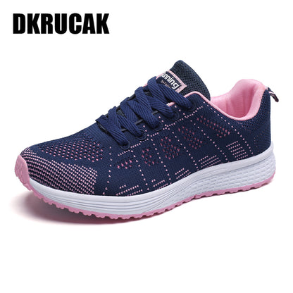 Women Breathable Mesh Flat Lightweight Casual Shoes 36-43( 5-12