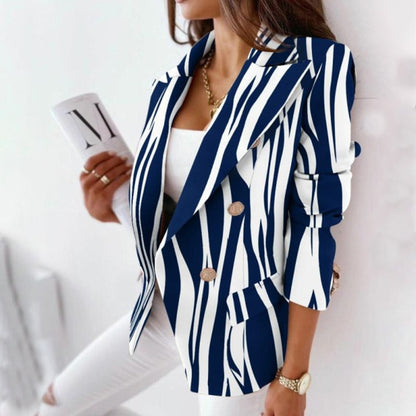 Women Long Sleeve Casual Slim Blazer