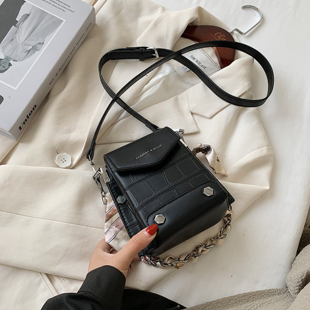 Women PU Leather Crossbody Bag