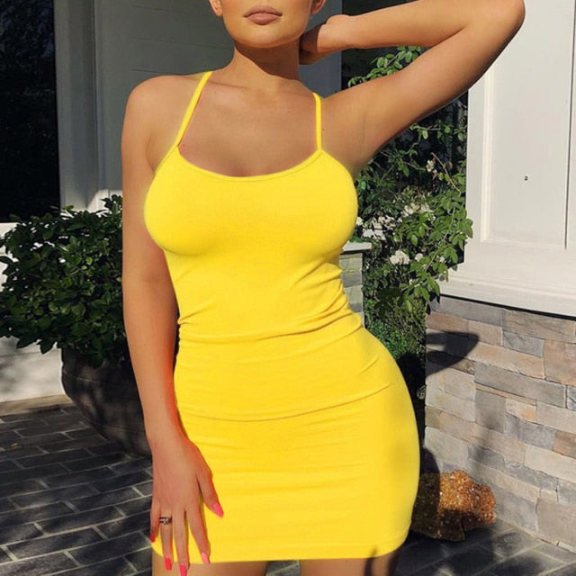 Women Mini Sleeveless Dress