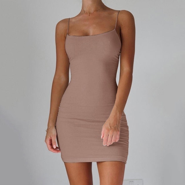 Women Mini Sleeveless Dress